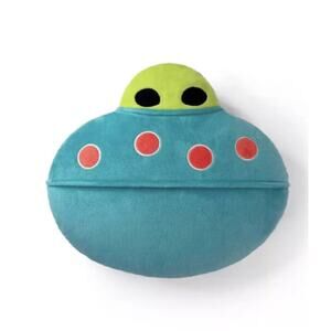 Target Blue and Green UFO Accent Pillow